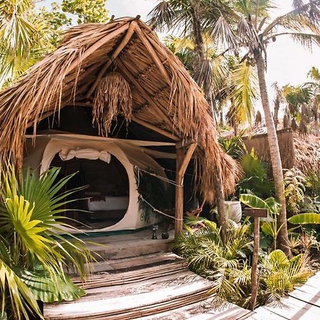 Готель Uman Glamping & Cenote Тулум Екстер'єр фото