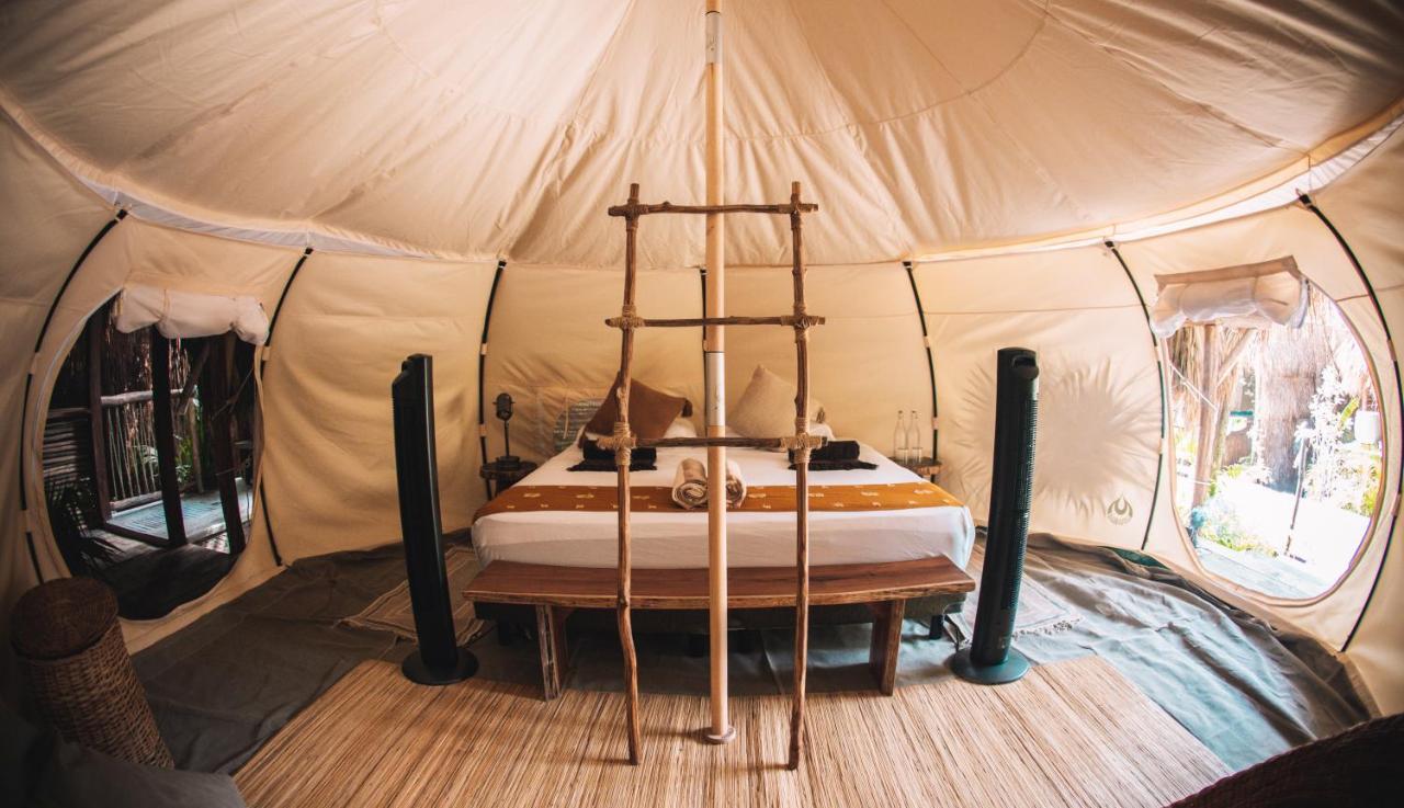 Готель Uman Glamping & Cenote Тулум Екстер'єр фото