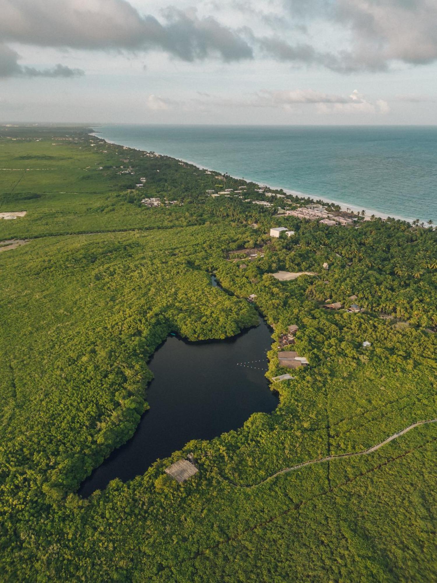 Готель Uman Glamping & Cenote Тулум Екстер'єр фото